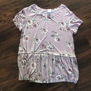 Agnes & Dora Relaxed Ruffle Top